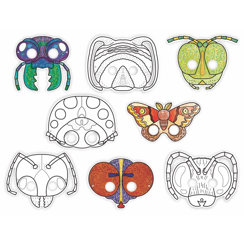 Masques anti-insectes - Lot de 24