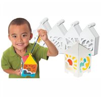 Stained Glass Lanterns- Pack of 32
