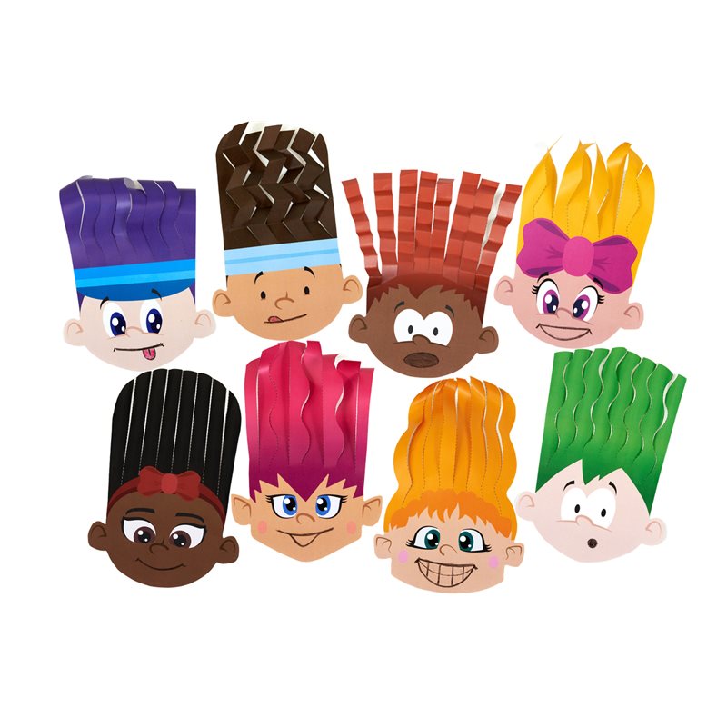 Scissors Skills Hair Cut Paper - 32 projects