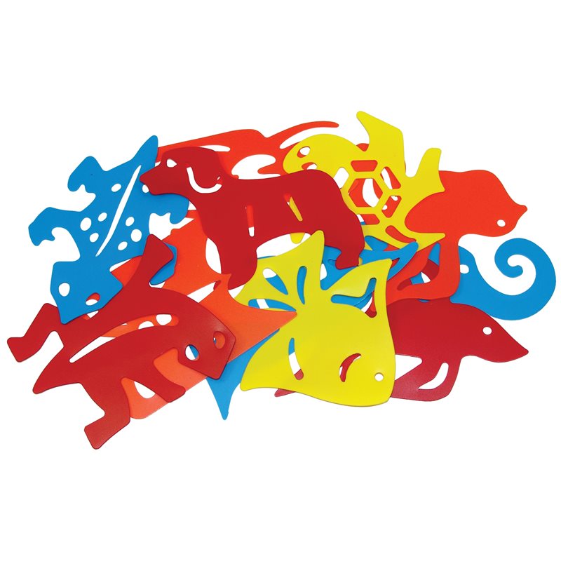 Tessellations Animal Stencils - Pack of 12