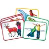 Poésie corporelle : Cartes d'action animale - Lot de 16