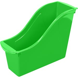 Petite corbeille à livres en interlock - Vert