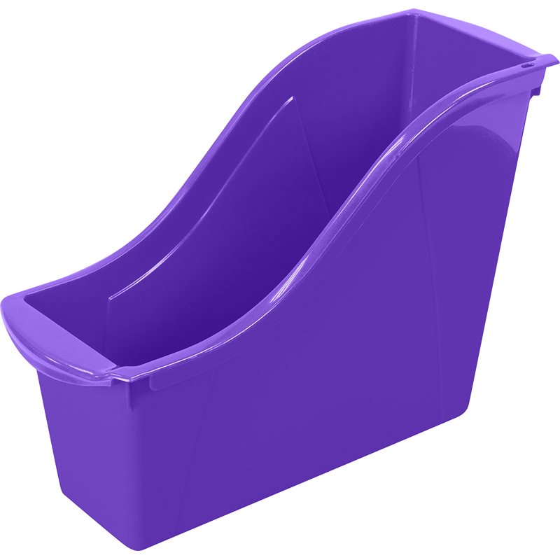 Small Interlock Book Bin- Purple