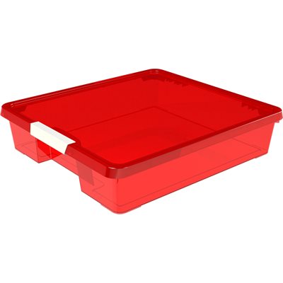 Craft Box- 12x12 Red  Craft Box- 12x12 Red