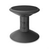 Wiggle Stool, 12-18" Height - Black