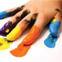 Finger Paint - 16 Oz - Brown