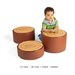 Ensemble de 3 sièges d'arbre doux et sûrs pour tout-petits
