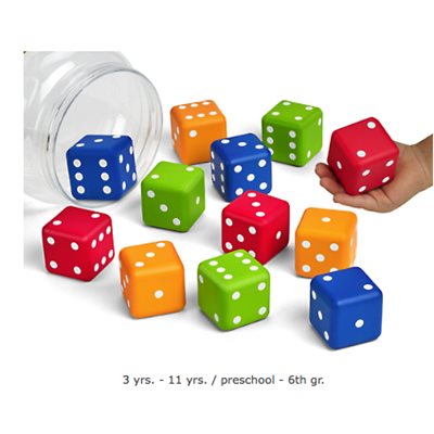 Dés d'activités géants