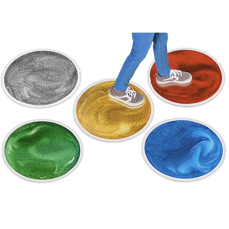 Liquid Glitter Floor Tiles