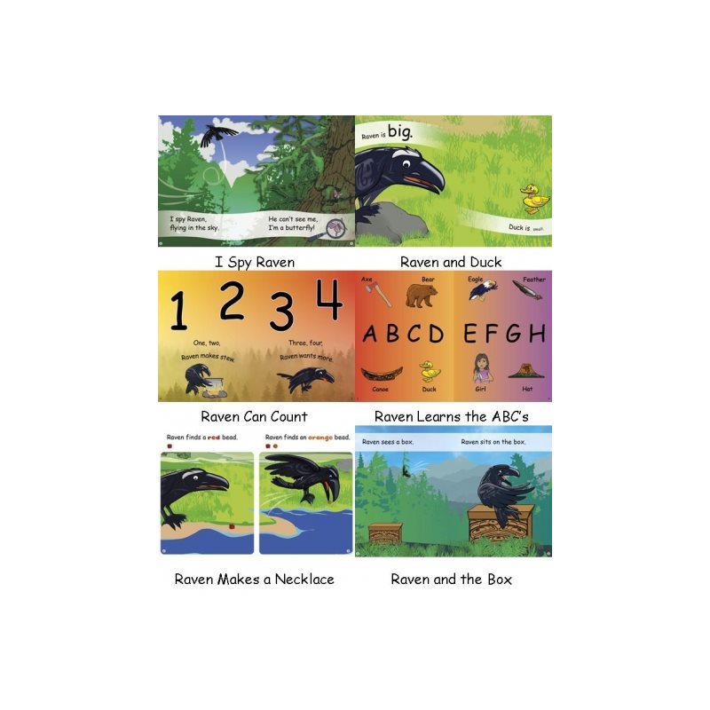 6 Concept Books - Raven Series: Mini Raven Series - Set of 6