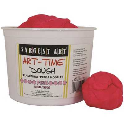 Art-Time Dough -3lb Container-Set of 4
