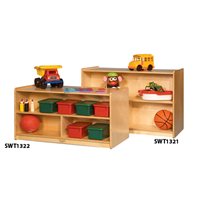 Baltic Birch Preschool Double-Sided Unit