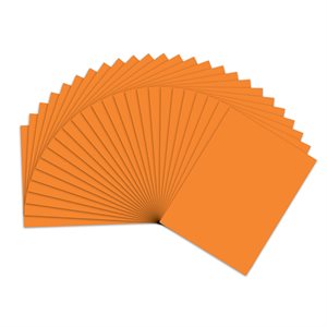 Sulphite Const. Paper-12 X 18-Orange