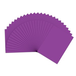 Sulphite Construction Paper - 12" x 18" - Violet