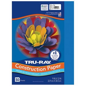 Sulfite Const. Paper-12X18-Blue-Case