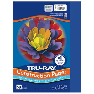 Sulfite Const. Paper-12X18-Dk Blue-Case