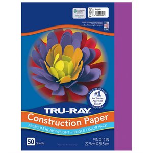 Sulfite Const. Papier-12X18-Magenta-Case
