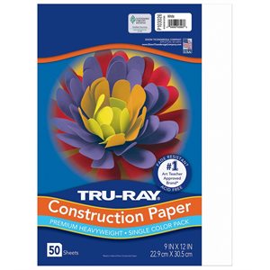 Sulfite Const. Papier-12X18-Blanc-Case