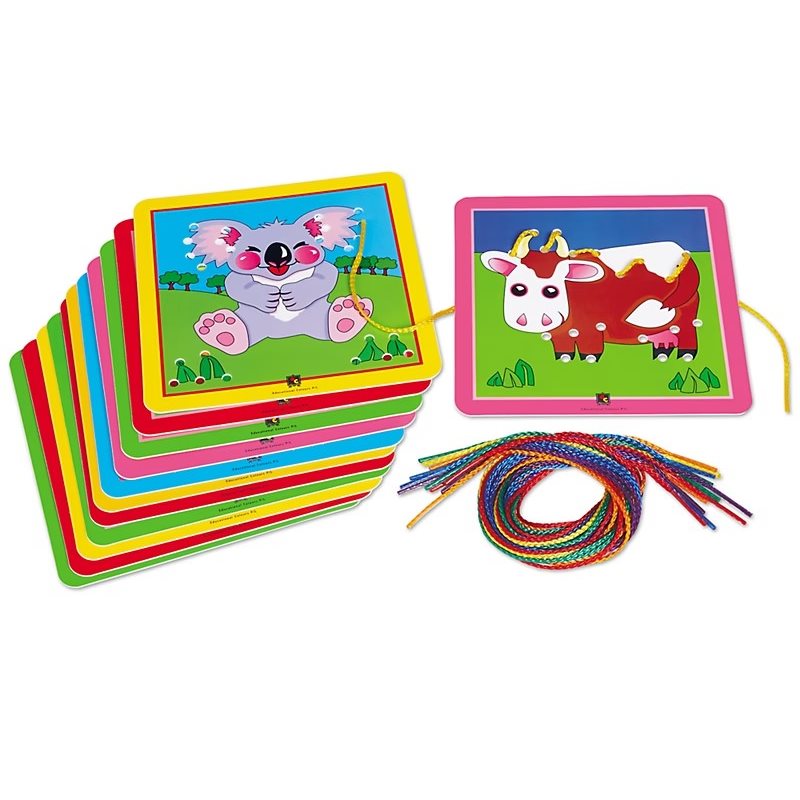 Indestructible Lacing Cards Set
