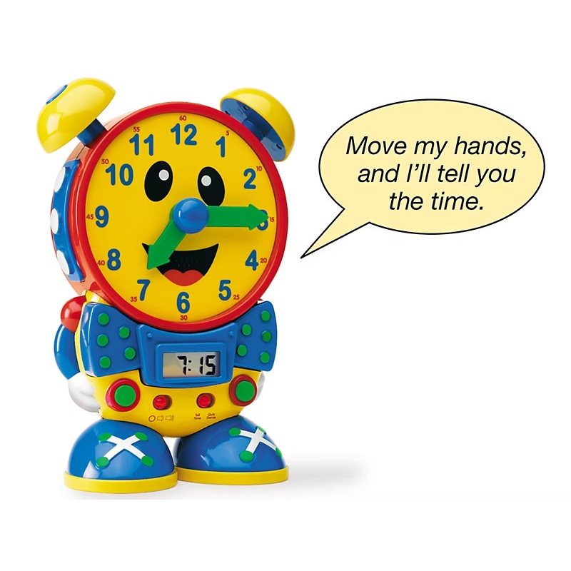 Horloge d'enseignement pour lire l'heure Horloge d'enseignement pour lire l'heure