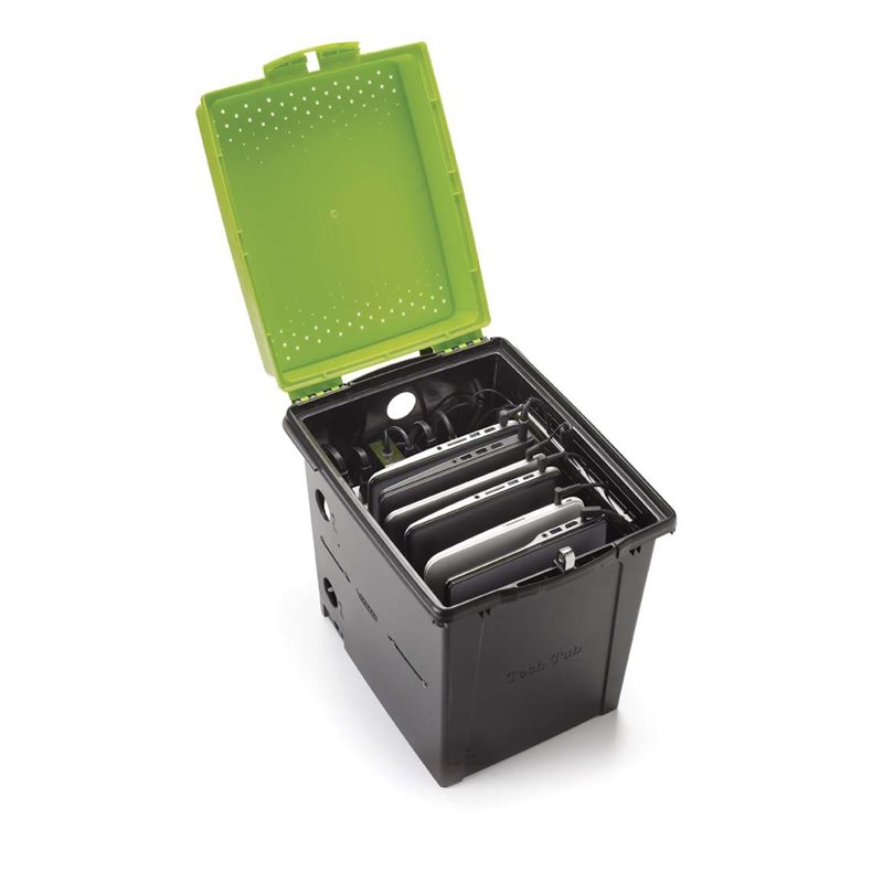  Tech Tub Standard - Holds 6 iPads with USB-C 20W Adapter