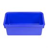 (1) Small Plastic Bin - Blue