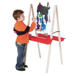 Dual Easel with Acrylic