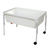 Grande table à eau : structure métallique