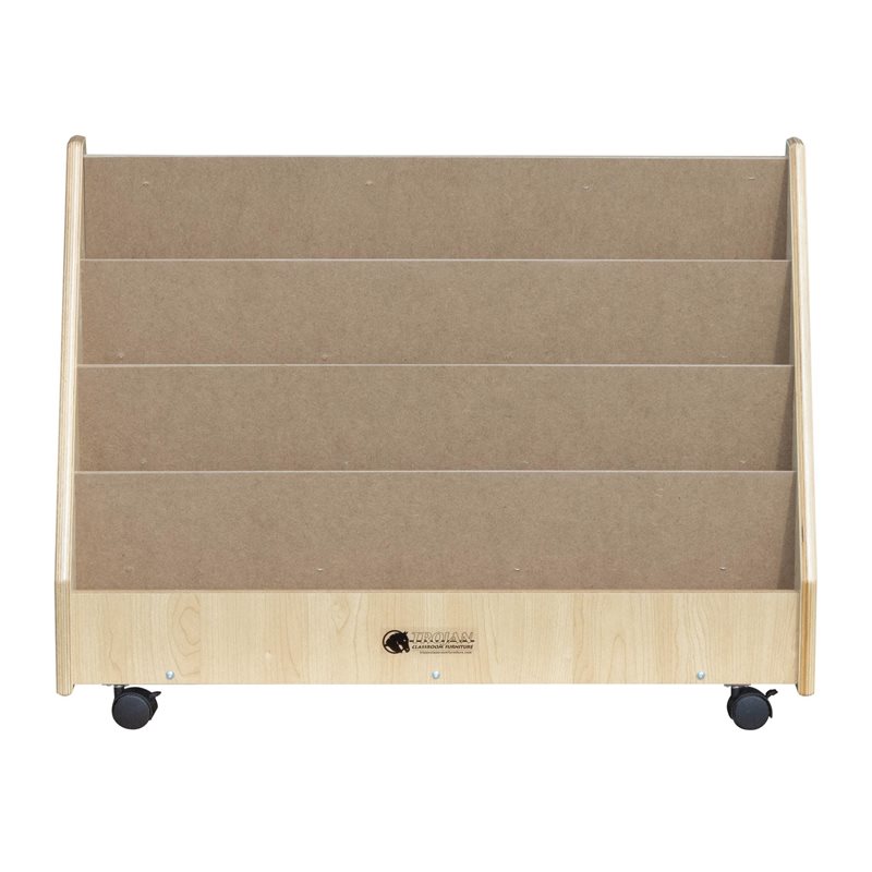 Preschool Book Rack: 4 Shelves