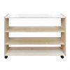 Adjustable 2 Shelf Unit: Tall Deep w / No Back