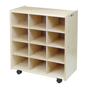 12 petites unités de rangement Cubby