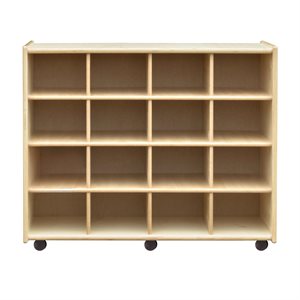 16 Small Cubby Storage Unit