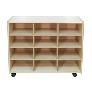 12 grandes unités de rangement Cubby