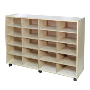 20 Large Cubby Storage Unit