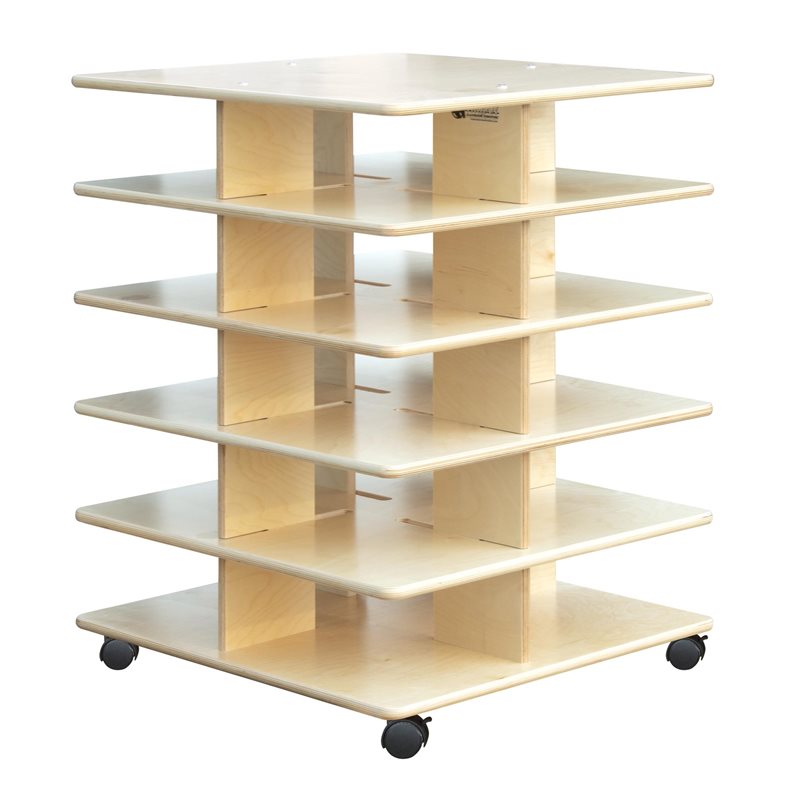 20 Large Cubby - 4 Sided Tower