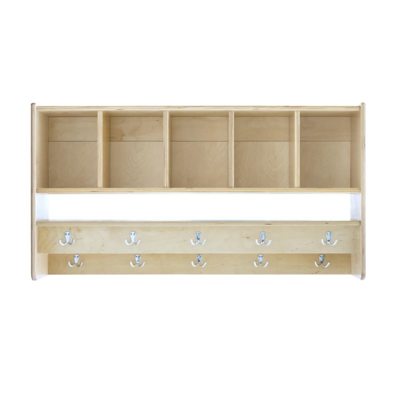Wall Mount Locker - 5 Cubby