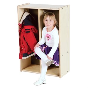 Toddler Locker: 2 Section
