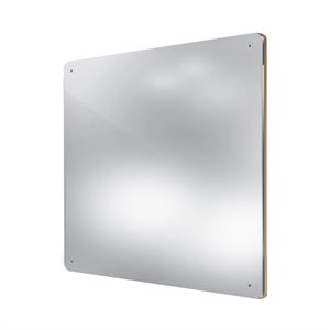 Miroir mural sans cadre : 24" x 24"