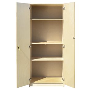 Teacher's Cabinet: Deep (4 Adj. + 1 Fixed Shelf)