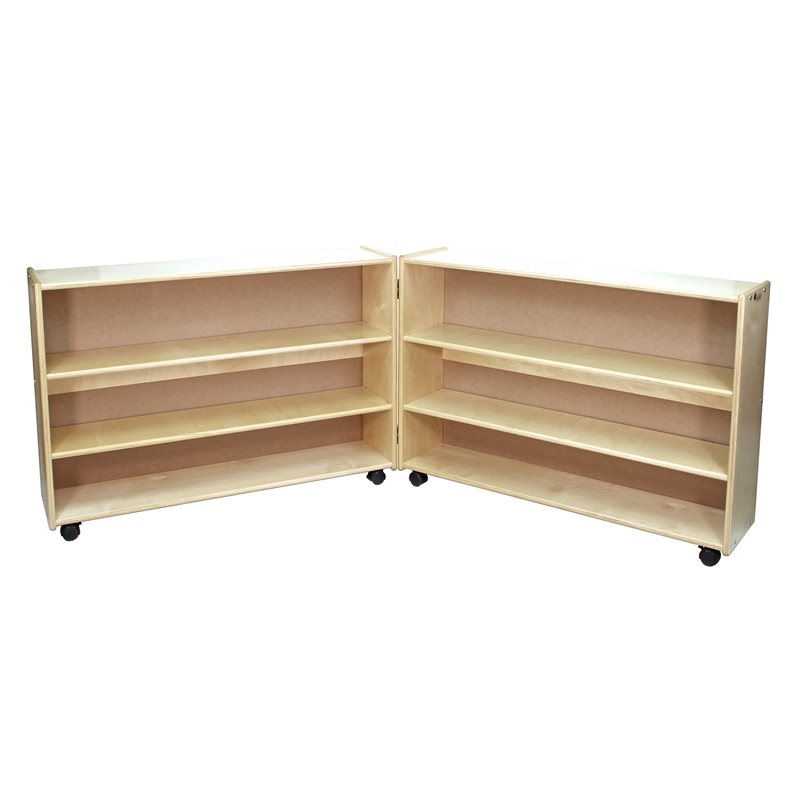 Adjustable 2 Shelf Unit - Tall Narrow Hinged Unit Adjustable 2 Shelf Unit - Tall Narrow Hinged Unit