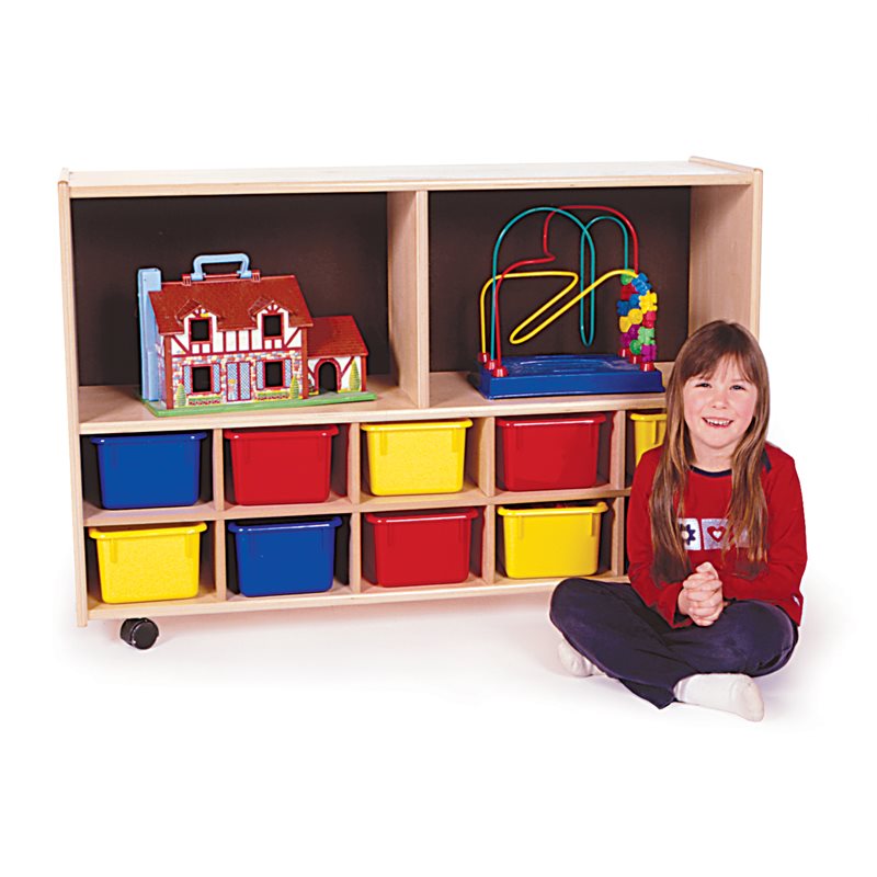 Divided Multi-Storage Unit with Bins