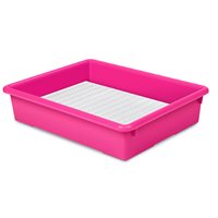 Neon Heavy-Duty Tray - Bright Pink
