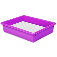 Neon Heavy-Duty Tray - Bright Purple