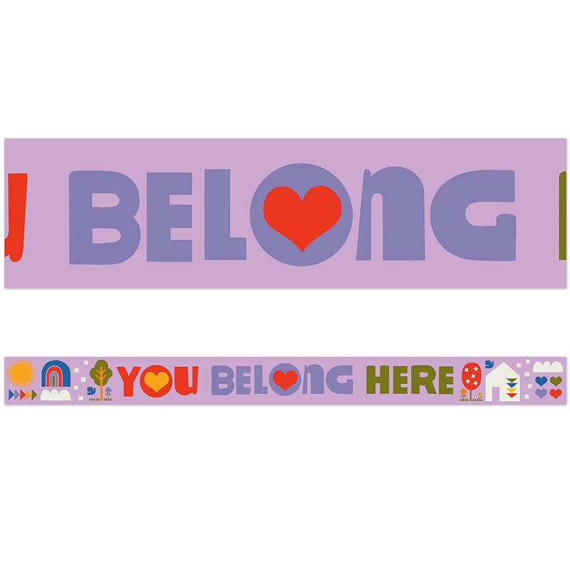 Bordure Lisa Congdon « Vous avez votre place ici »