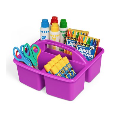 Chariot de fournitures de classe Neon - Violet vif Chariot de fournitures de classe Neon - Violet vif