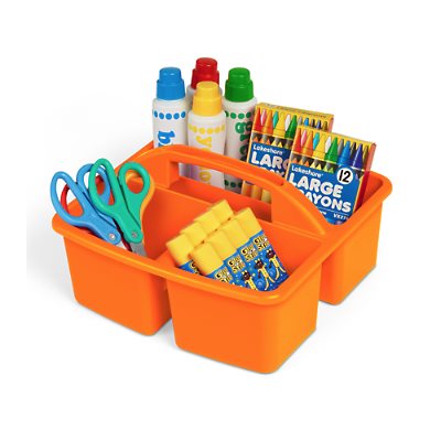 Neon Classroom Supply Caddy - Bright Orange