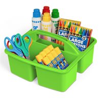 Chariot de fournitures de classe Neon - Vert vif