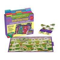 Subtraction Facts Folder Game Library