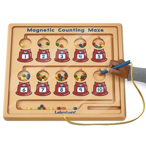 Magnetic Counting Maze