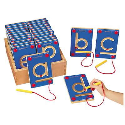 Lettres d'apprentissage en minuscules